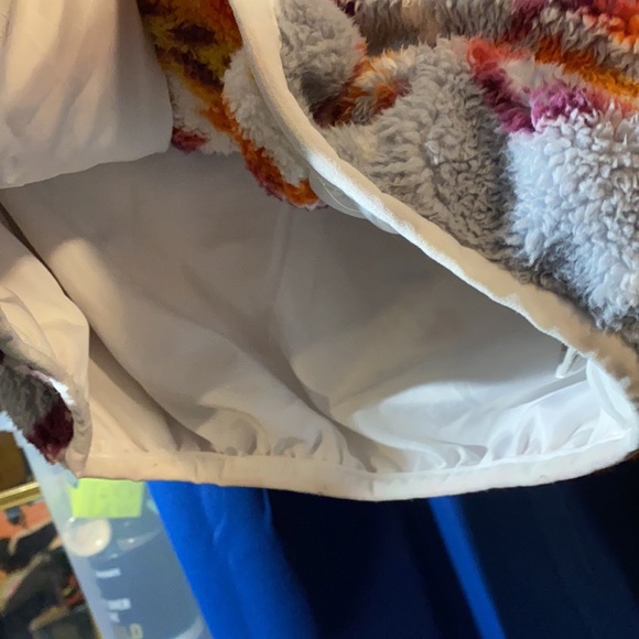 Fluffy printed Sherpa full zip - Picture 2 of 4